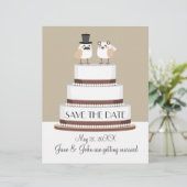 Birds Love Wedding Cake (Staand voorkant)