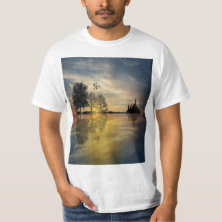 Birds Nature Scene T-shirt Homme - Amateurs de fau