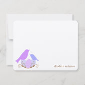 Birds Nest Flat Merci Cartes (Devant)