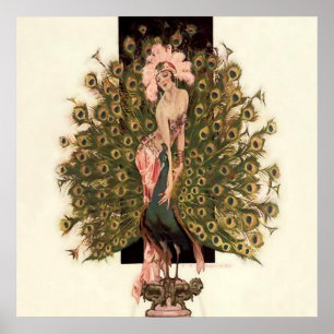 “Birds of a Feather” door FX Leyendecker Poster