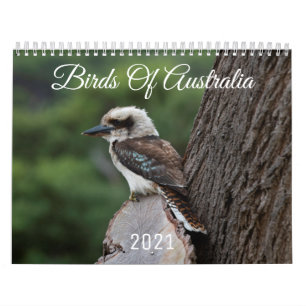 Birds of Australia 2021 Calendrier animal