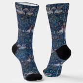 Birds Pattern, William Morris Sokken (Gebogen)