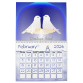 Birds ~ Wall Agenda 2013 Kalender (Feb 2026)