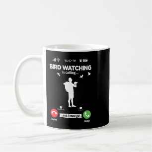 Birds Watch roept dat ik moet gaan trainen vogels Koffiemok