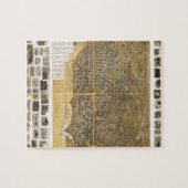 Birdseye map of Buffalo, New York (1900) Legpuzzel (Horizontaal)