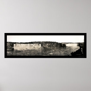 Birdseye Niagara Herfsten Foto 1916 Poster