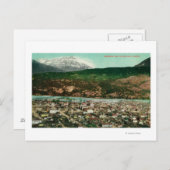 Birdseye Uitzicht van Skagway, Alaska Skagway, AK Briefkaart (Voorkant / Achterkant)