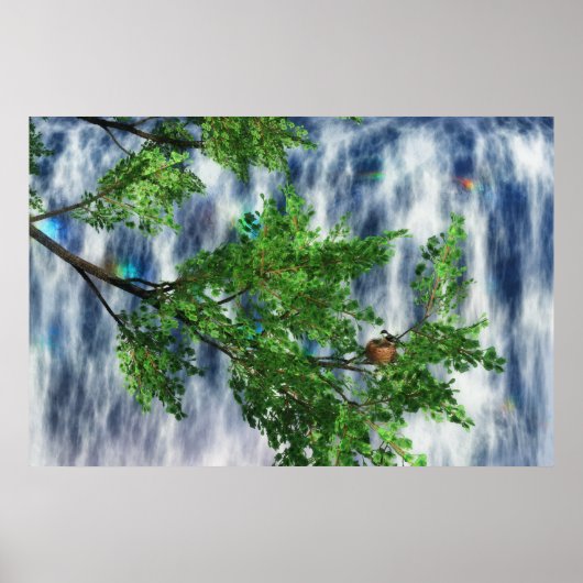 Birdsnest Falls Print (Voorkant)