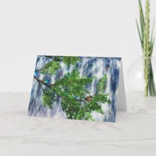 Birdsnest Herfst Kaart