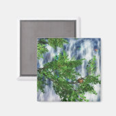 Birdsnest Herfsten Magnet Magneet (Voorkant / Achterkant)