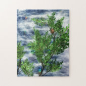 Birdsnest Herfsten Puzzle Legpuzzel (Verticaal)