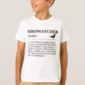 Birdwatcher Definition Observation Identification T-shirt (Voorkant)