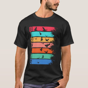 Birdwatcher Vogelwaarneming Vogelvogelwaarneming T-shirt