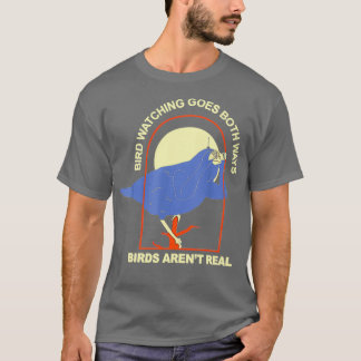 Birdwatching Goes Both Ways 2 T-shirt