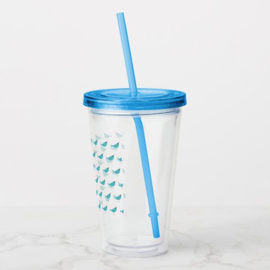 Birdy Acryl Drinkbeker (Links)