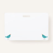 Birdy Badge (Achterkant)
