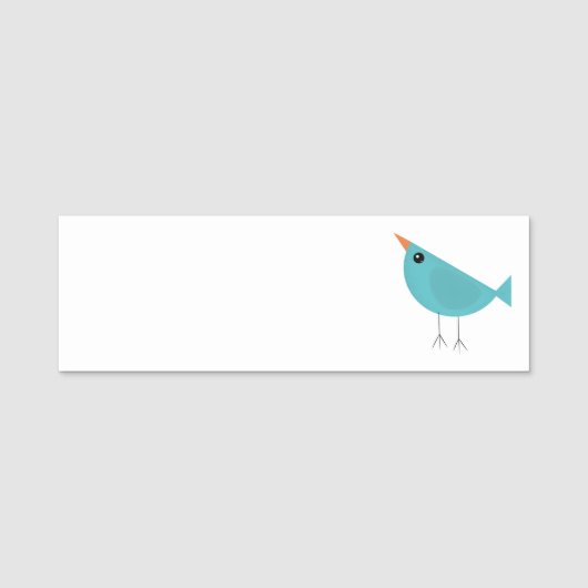Birdy Naamplaatje (Voorkant)