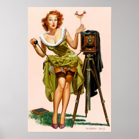 Birdy Pin Up Poster (Voorkant)