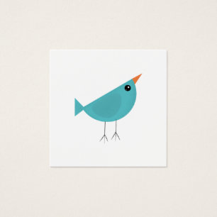 Birdy Vierkante Visitekaartjes