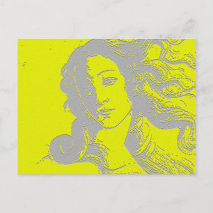 Birh of Venus, Godin, Alternatief Briefkaart