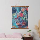 Birkat Habayit "Home Blessing" Wall Tapestry Hangend Wandkleed (Slaapkamer)