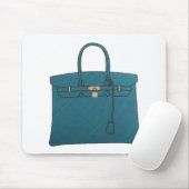 Birkin Canvas tas Blue Muismat (Met muis)