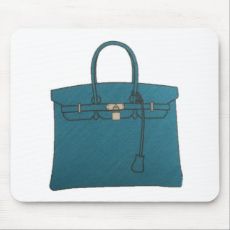 Birkin Canvas tas Blue Muismat