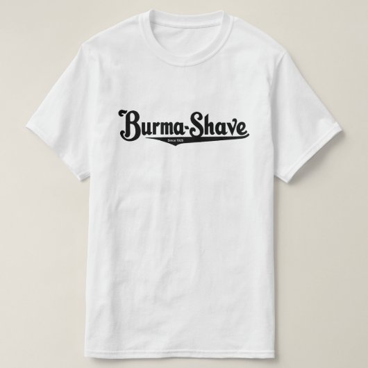 Birma-Scheercrème T-shirt (Design voorkant)