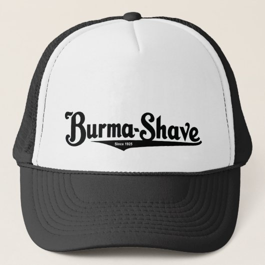 Birma-Scheercrème Trucker Pet (Voorkant)