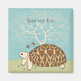  Birmaanse sterschildpad magneet