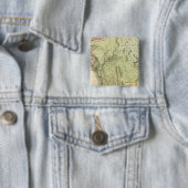 Birman Empire Vierkante Button 5,1 Cm (In situ)
