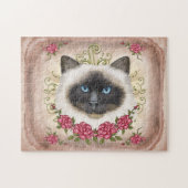 Birman Kat Rozen puzzel Legpuzzel (Horizontaal)
