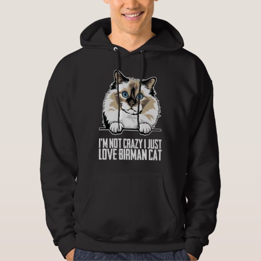 Birman kitten  Birman mom  Birman dad  1 Hoodie (Voorkant)