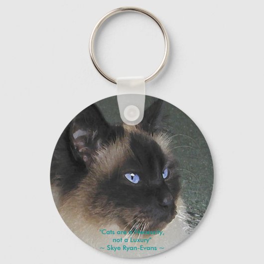 BIRMAN RAGDOLL CAT-Collectie Sleutelhanger (Voorkant)