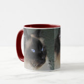 Birman Ragdoll Cat en Kat Quote Mok (Voorkant links)