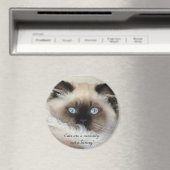 Birman - Ragdoll Magnet Amoureux des chats (In Situ (Lave-vaisselle))