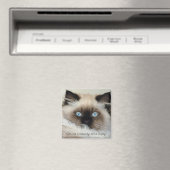 Birman - Ragdoll Magnet Amoureux des chats (In Situ (Lave-vaisselle))