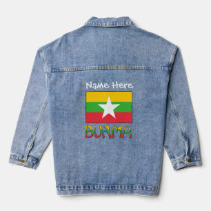 Birmanie - Birmanie - Drapeau blanc Personnalisati