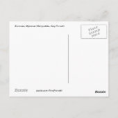 Birmees, Myanmar Matryoshka Briefkaart (Achterkant)