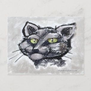 Birmese kat briefkaart
