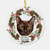 birmese keramisch ornament (Voorkant)