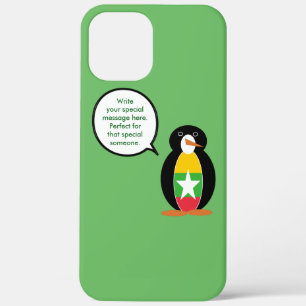 Birmese Myanmar Natuurreservaat Pinguïn Persoonlij iPhone 12 Pro Max Hoesje
