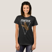 Birmese Python eigenaar geometrisch T-shirt (Voorkant volledig)