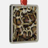 Birmese python metalen ornament (Rechts)