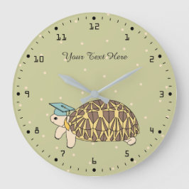  Birmese Star Tortoise Clock Grote Klok