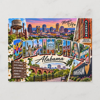 Birmingham, Alabama Briefkaart