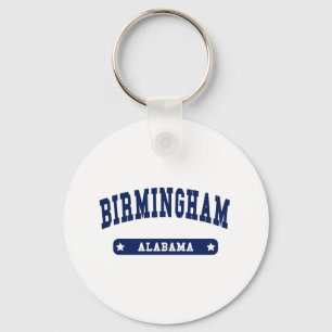 Birmingham Alabama College Style t shirten Sleutelhanger