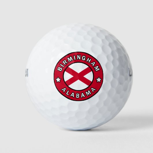 Birmingham Alabama Golfballen (Voorkant)