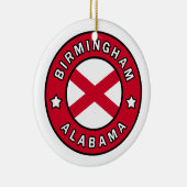 Birmingham Alabama Keramisch Ornament (Rechts)
