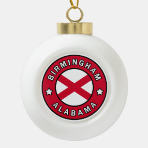 Birmingham Alabama Keramische Bal Ornament